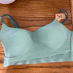 NEVER WORN PINK Victoria's Secret Sparkling Mint Bralette